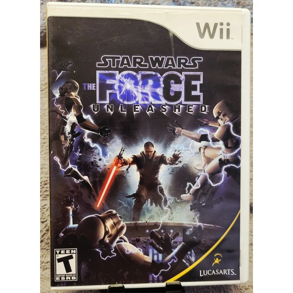 NINTENDO Wii: Star Wars: The Force Unleashed, MANUAL, CIB,TESTED, FAST SHIPPING
